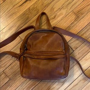 Madewell leather backpack